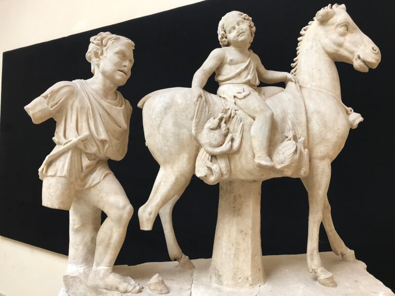 Classical sculpture form Ostia Antica