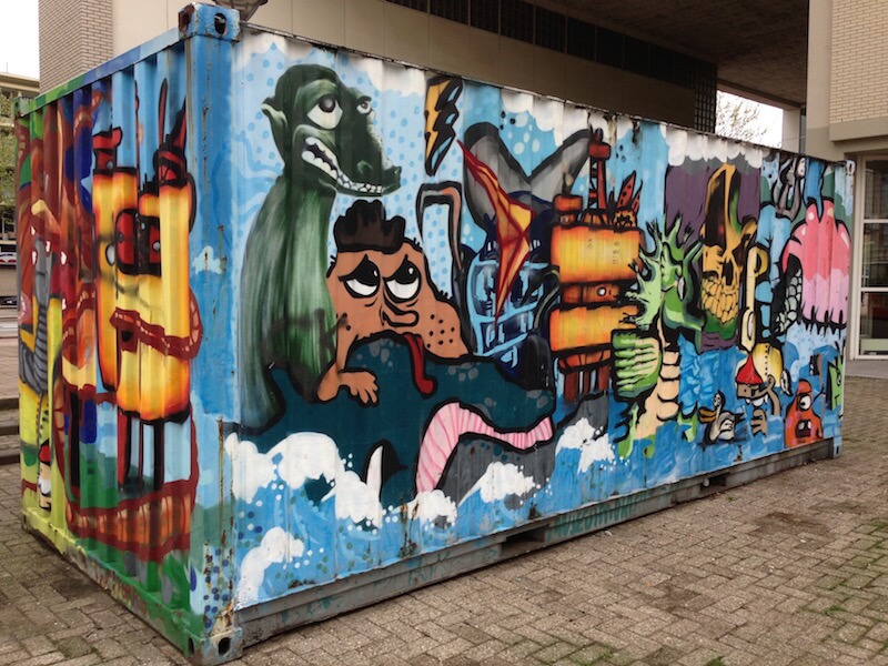 Graffiti street art Rotterdam