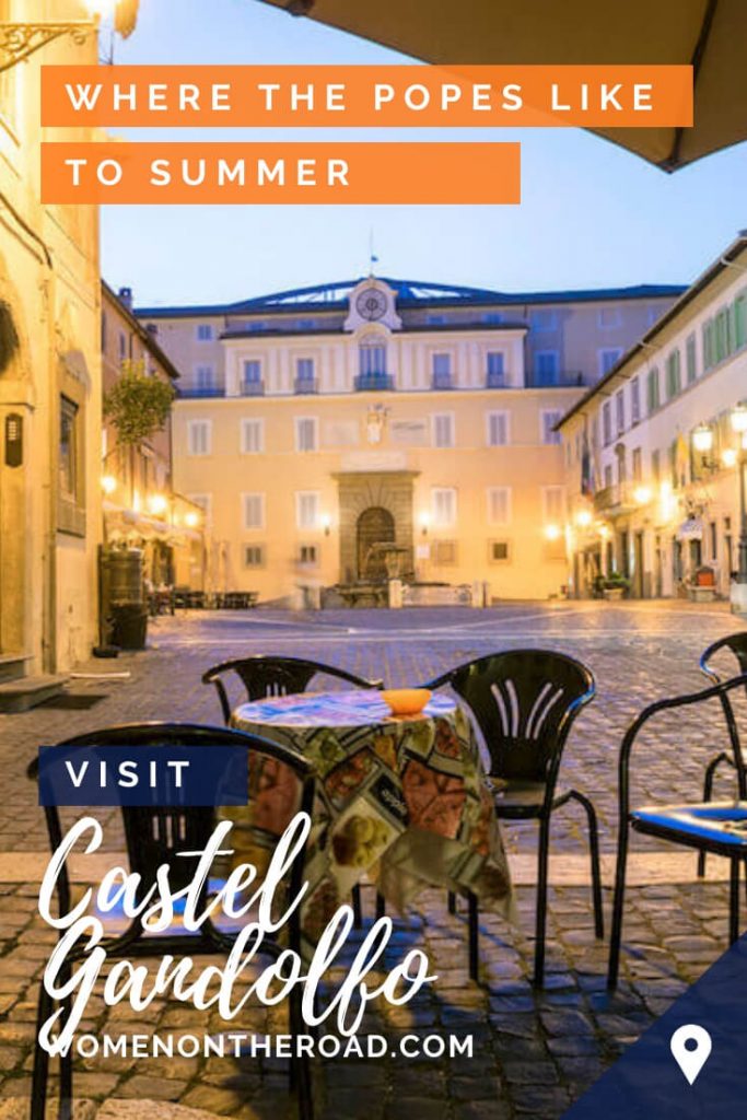 Castel Gandolfo's main square