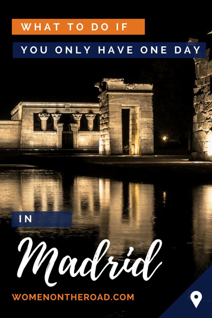 One day in Madrid pin 2