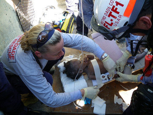 Haiti disaster rescue