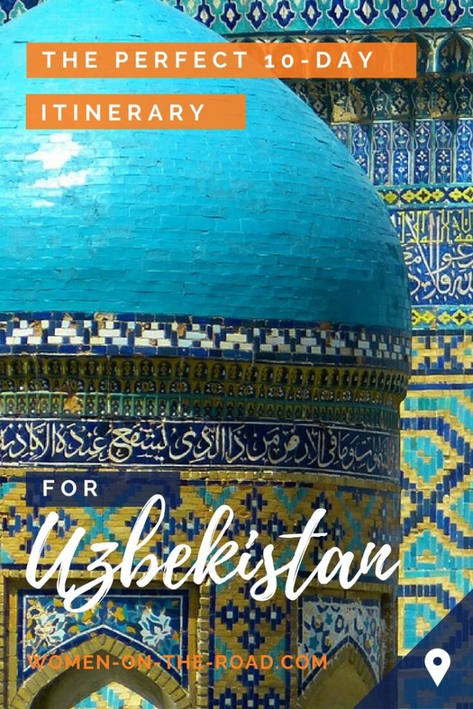 Travel in Uzbekistan pin