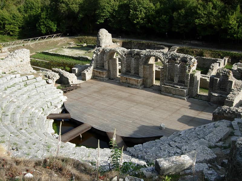 Ancient Greek Albania Theater at Butrint