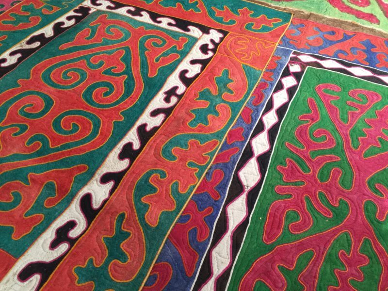Syrdyk carpets of Kyrgyzstan