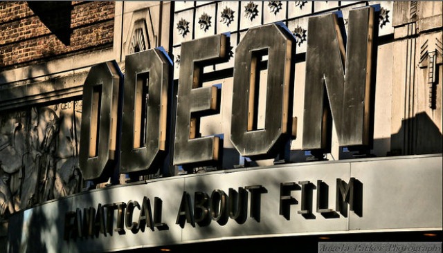 Odeon cinema, old fashioned