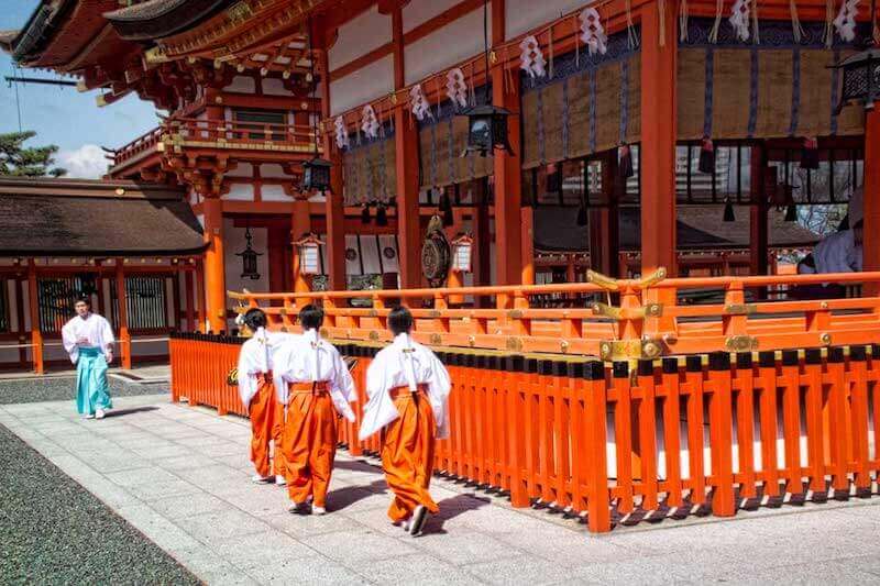 Shinto shrine in Japan