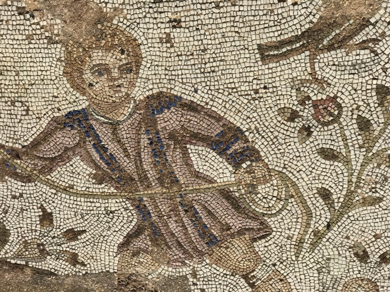 Mosaics in Carthage Tunisia