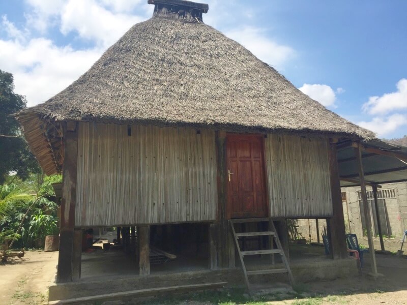 Sacred house - part of East Timor culture and one of the best tourist attractions in East Timor