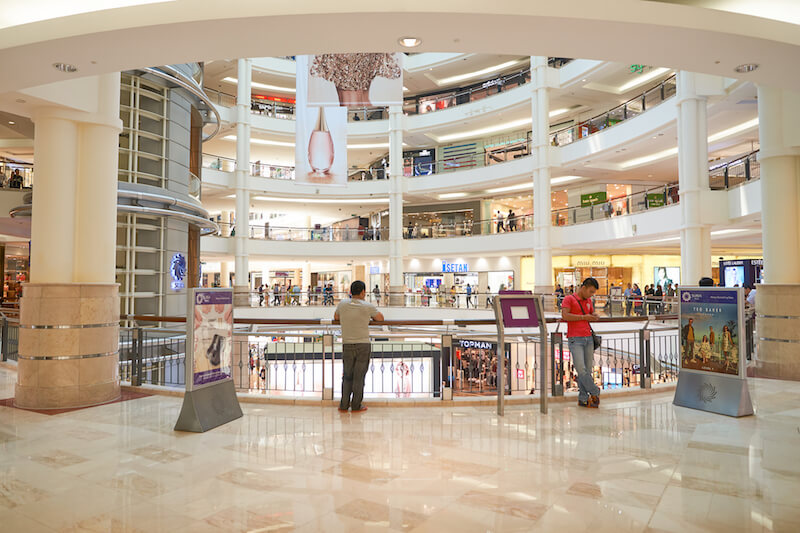 things to do in Kuala Lumpur include shopping - here, Malaysia's premier shopping mall