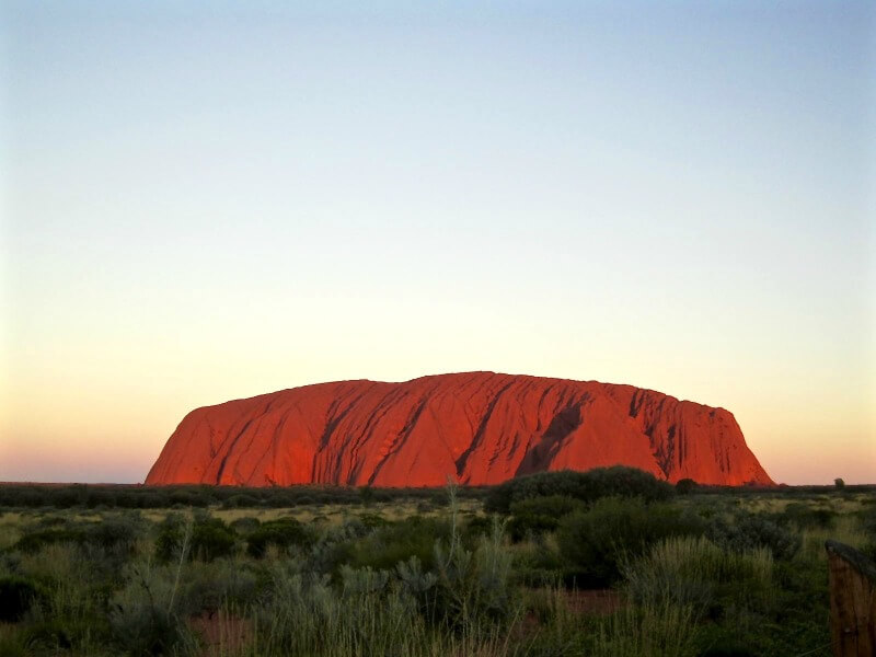 Ayers Rock / Uluru - ideal for a solo female road trip Australia