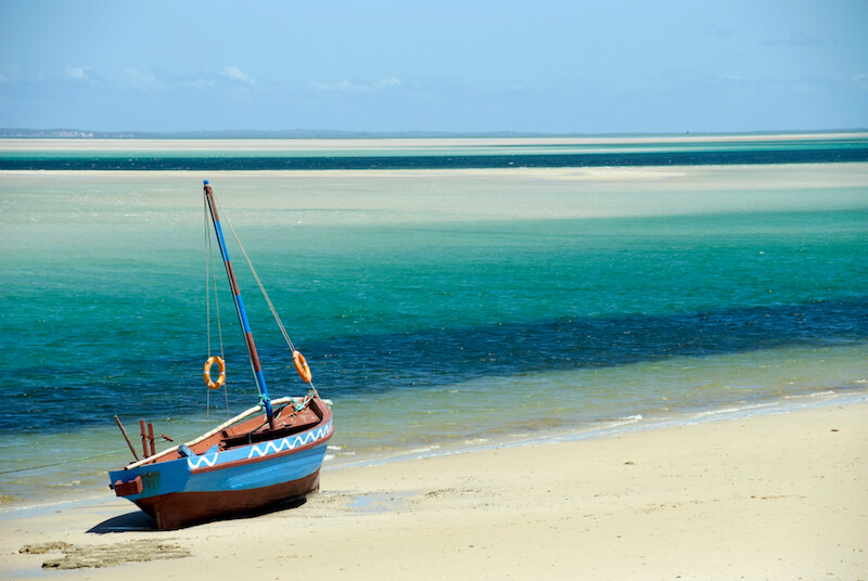 round the world travel - mozambique, bazaruto island