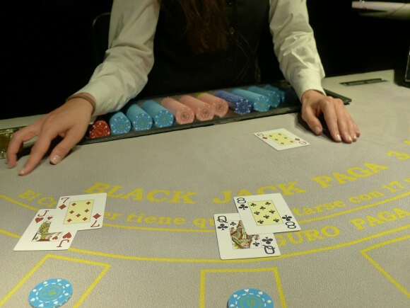 Blackjack game: upping the ante