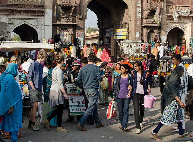 Reverse culture shock - foreigners in Jodhpur