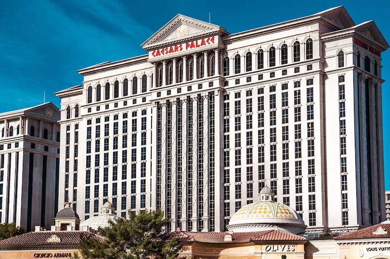 Solo trip to Vegas: hotels like Caesar's Palace are huge