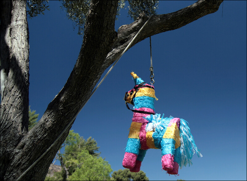 Christmas piñata in Mexico