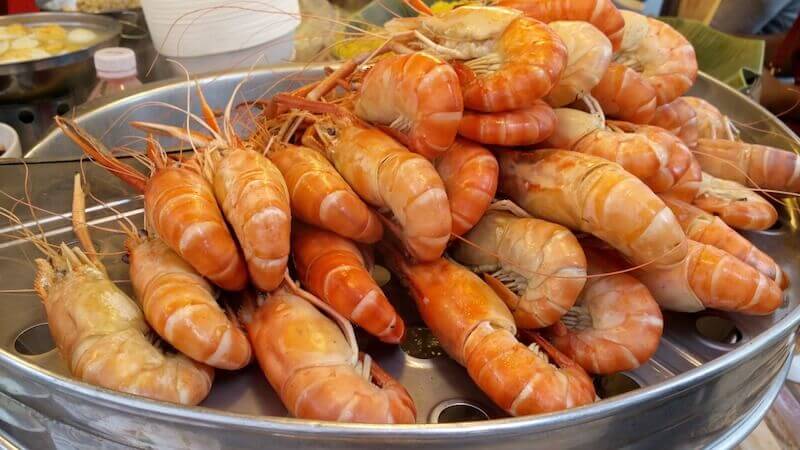Traditional Christmas seafood in Australia