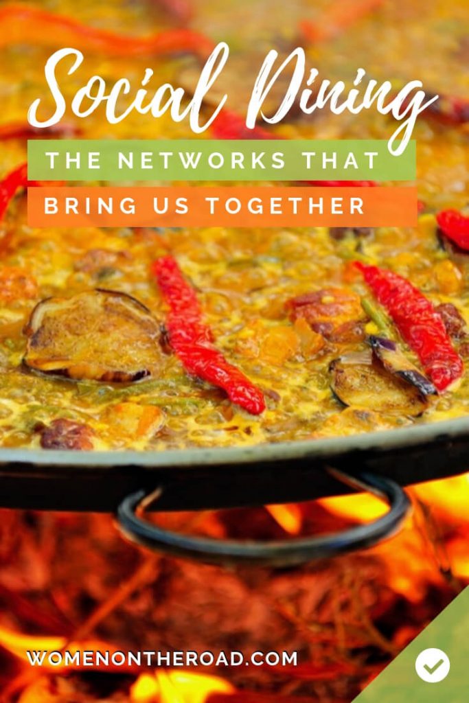 Social dining networks pin