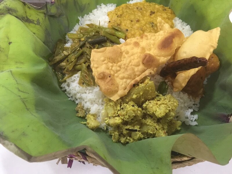 A week in Sri Lanka - curry on a leaf, one of my most memorable meals