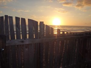 sunset in Jamaica