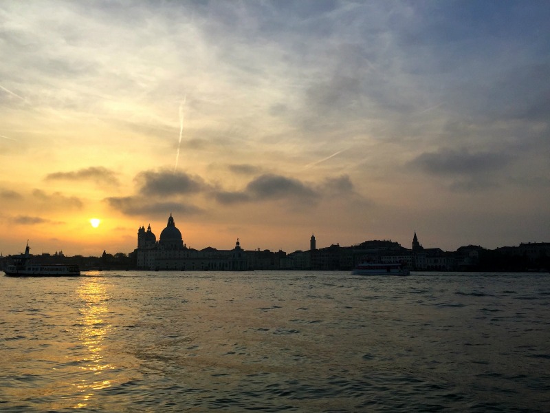 Venice at sunset