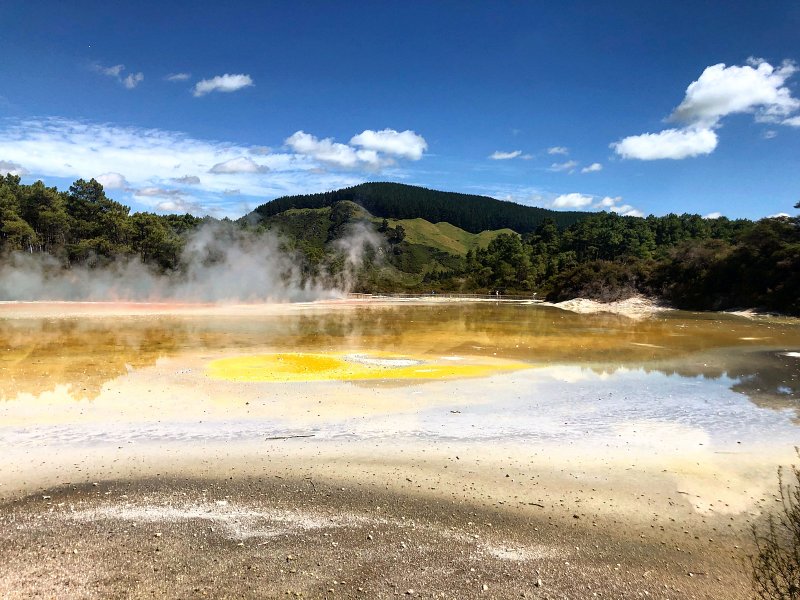 Top places in New Zealand: Waiotapu Geothermal Springs