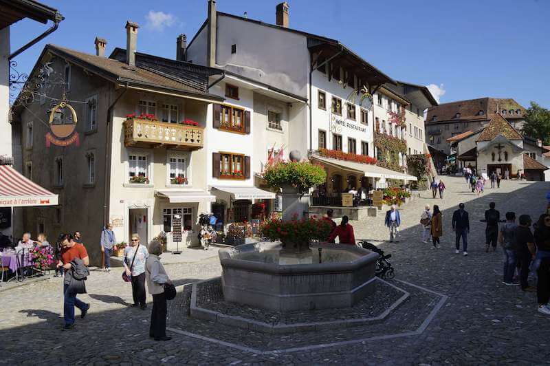 Gruyeres, a beautiful place in Switzerland