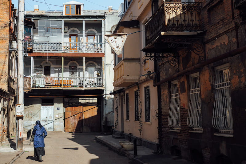 Courtyard in Old Tbilisi