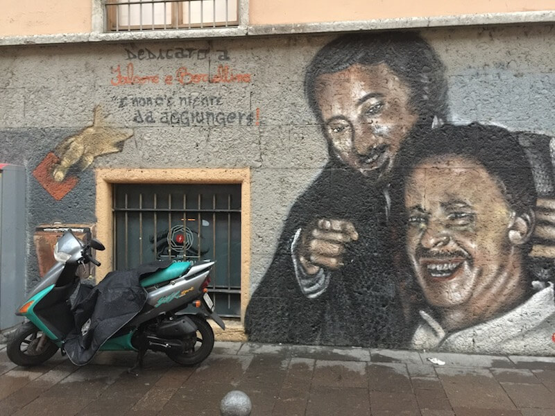 Street art in Milan