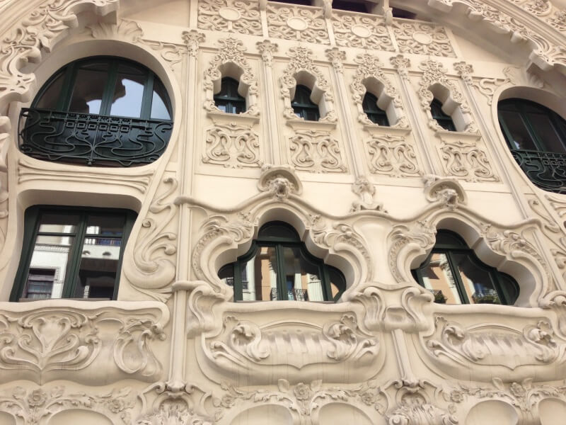things to do Bilbao Spain - admire Art Nouveau buildings