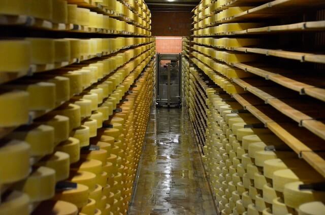 Swiss highlights cheese making Gruyeres
