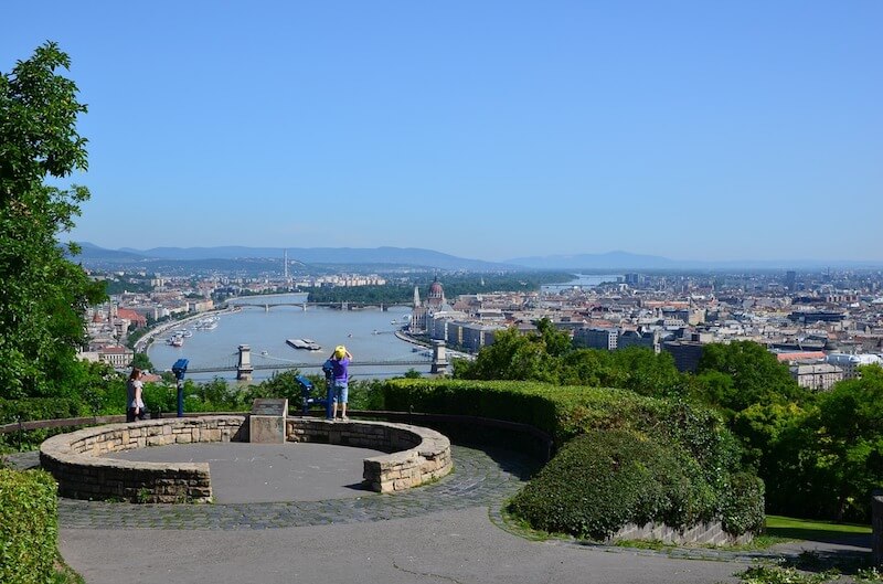 Things to do in Budapest - Gellert Hill view