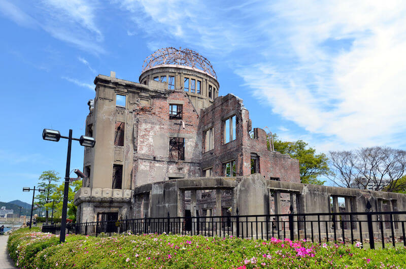 Hiroshima's Genbaku Dome, a much-visited dark tourism site