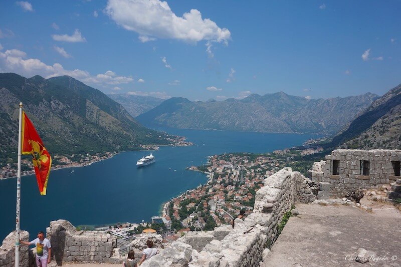 best Kotor view from fortress above