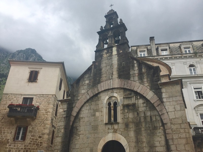 Old Town Kotor in the rain