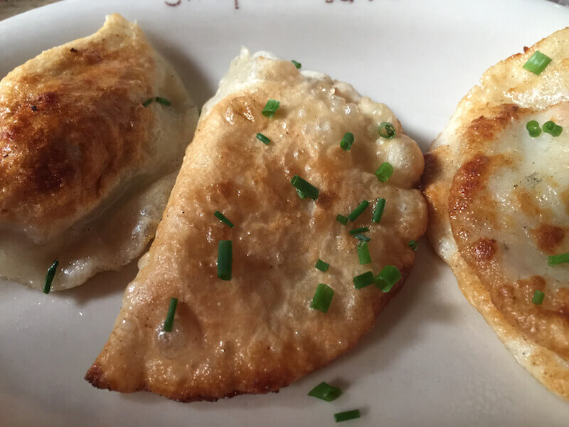 things to do in Krakow at night - pierogis