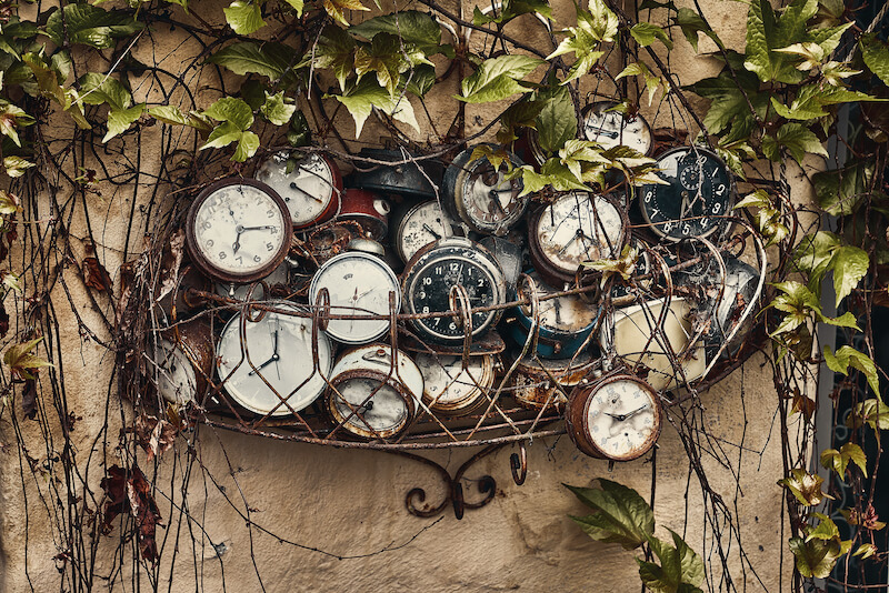 Many different clocks