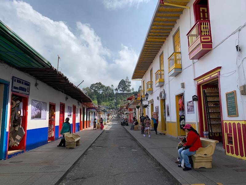 Salento, one of the most popular Colombia tourist places