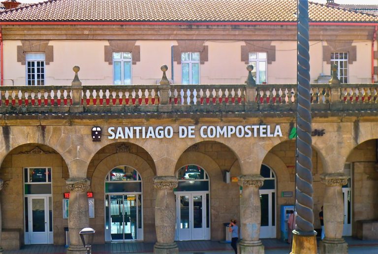 Train station Santiago de Compostela