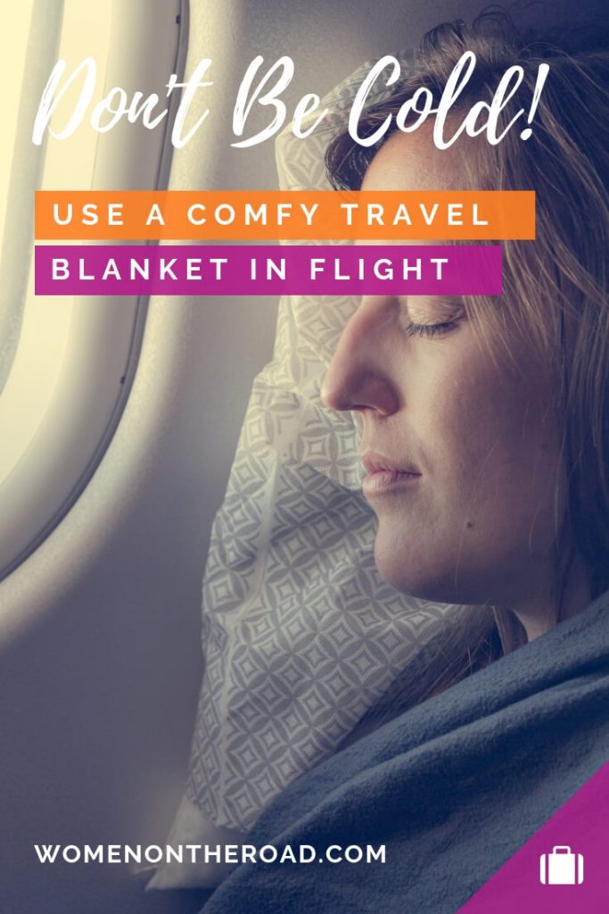 Airplane travel won't be the same if you bring your own travel blanket