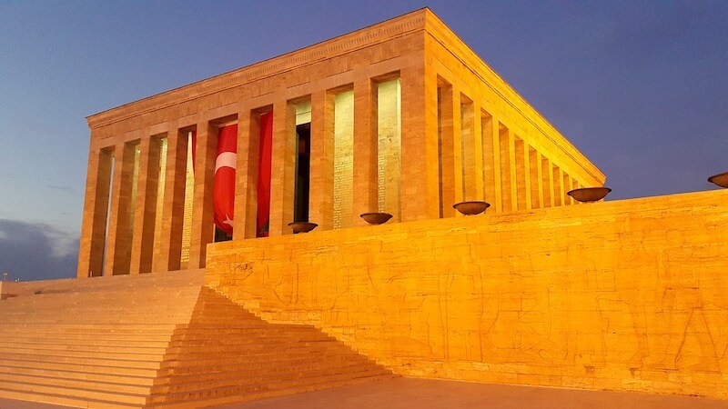 travel to Turkey - Ankara, Ataturk's Mausoleum