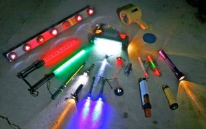 collection of flashlights
