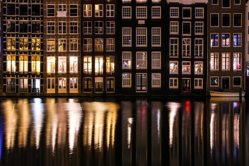 Short river cruises along the canals of Amsterdam