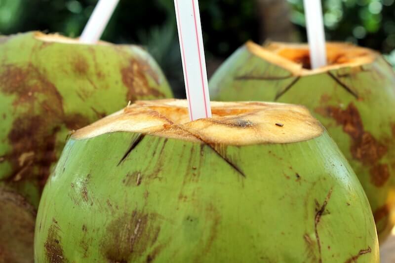 Fresh coconut water - Brazil