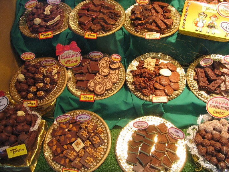 Chocolates and dessert in Argentina