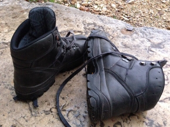 Used women's hiking boots - still serviceable