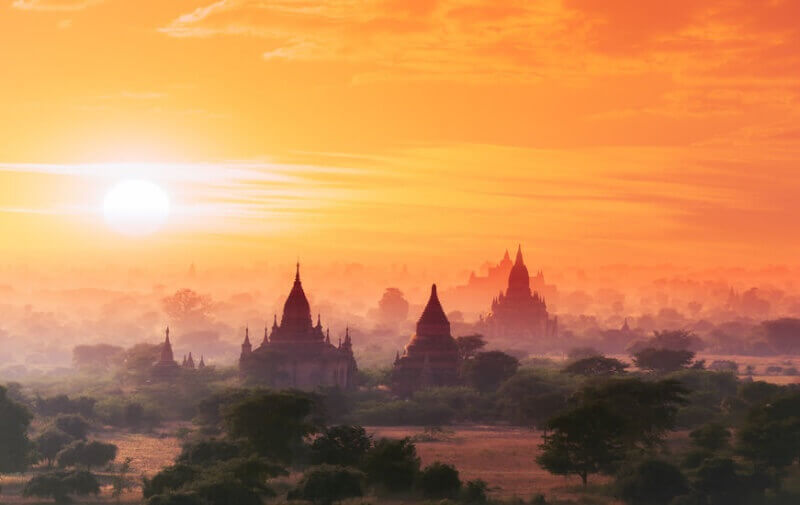 Boycotts of Burma / Myanmar have occurred often - here, the beautiful temples of Bagan