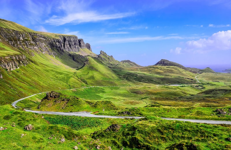 National park in Scotland on the island of Skye