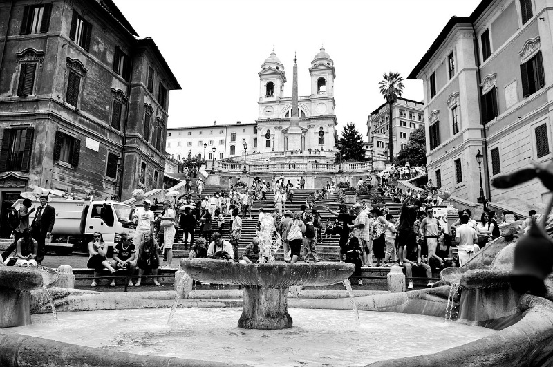 Tourist season Rome