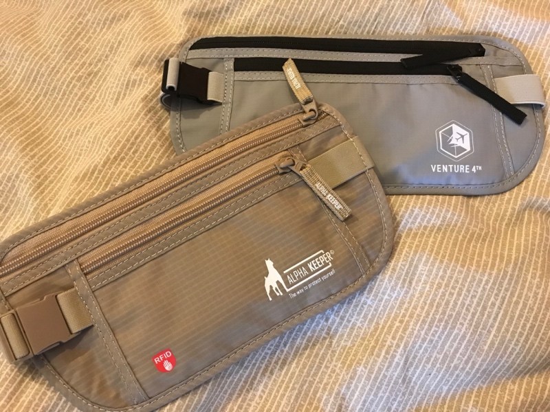 Travel money belts are among the best travel accessories for women