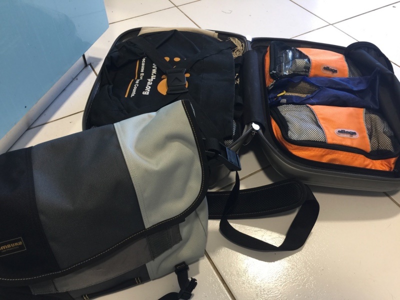 Travel packing - travel luggage organizer cubes